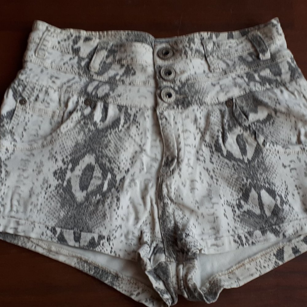 5 for 25 - High Waisted Jean Shorts